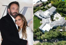 New home of Jennifer Lopez and Ben Affleck at Bel Air for $ 55 million!